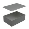 Ecoplast BOX/6-8 Металлическая коробка с крышкой для заливки в пол 249,6х167,6х75мм, 70161