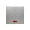 Ecoplast Выключатель 2-клавишный, с индикаторами (схема 5L) 16 A, 250 B, LK60 861203