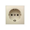 Ecoplast Розетка с заземляющими контактами, без шторок, LK60 863101