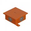 Ecoplast SMB120 Коробка металлическая, 4 метал. заглушки, IP66, 56004S