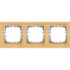 Ecoplast Рамка 3-постовая из натурального светлого дерева LK80 864355