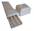Ecoplast MEX 75/3х20 Миниканал 75/3х20 мм c двумя полками 77016