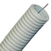 Экопласт Труба ПВХ гофрированная легкая, с зондом, 20 мм 10120-100