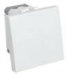 Фотография товара 'Ecoplast Переключатель с двух мест 45х45мм (схема 6) 16 A, 250 B (белый) LK45, 850804-1'