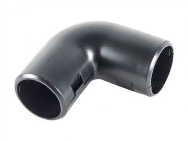 Фотография товара 'Ecoplast CI16G Угол 90 гр.(2част.), без галогена, для труб D16мм, 41216-50HF-BL'