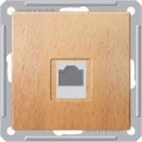 Фотография товара 'Ecoplast Накладка с суппортом розетки компьютерной и телефонной на 1 вход БЕЗ разъема LK60 866125-0'