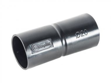 Фотография товара 'Ecoplast MAG20 Муфта соединительная, без галогена, для труб D20мм, 42520-50HF-BL'