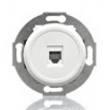 Фотография товара 'Ecoplast Розетка телефонная RJ-12 с накладкой Vintage 885504-1'