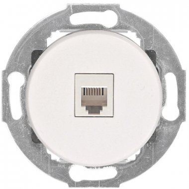 Фотография товара 'Ecoplast Розетка компьютерная RJ-45 категория 5е с накладкой Vintage 886104-1'