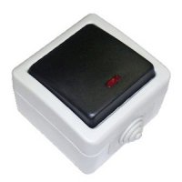 Фотография товара 'Ecoplast EF602S Выключатель 1-полюсной одноклавишный ,10A 80005'