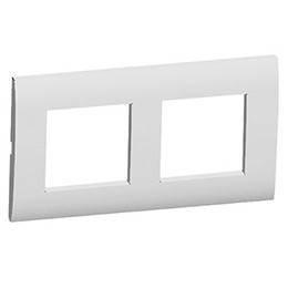 Фотография товара 'Ecoplast Рамка 2-постовая (белый) LK45, 854204-1'