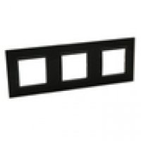 Фотография товара 'Ecoplast Рамка 3-постовая из натурального темного стекла LK45 854310'