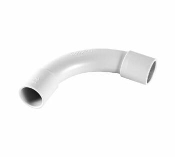Фотография товара 'Ecoplast CUG16 Угол 90 гр.(единый), без галогена, для труб D16мм, 41116-50HF-W'