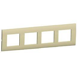 Фотография товара 'Ecoplast Рамка 4-постовая (бежевый) LK45, 854401-1'