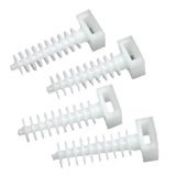 Фотография товара 'Ecoplast Держатель хомутов для установки в отверстиях 8 мм 37х 13 мм 47214'