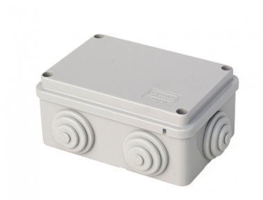 Фотография товара 'Ecoplast JBS120 Коробка распределительная о/п 120х80х50, 6 выходов, IP55 44008-1'