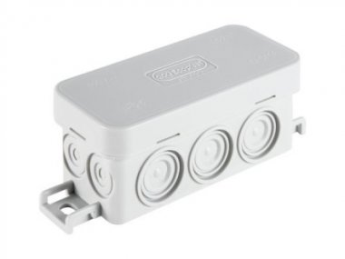 Фотография товара 'Ecoplast JBL090 Коробка распределительная без сальников о/п, 90х42х40мм 10вых., IP55, 44055W-1'