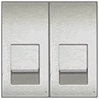 Фотография товара 'Ecoplast Накладка для розетки телефонной, компьютерной RJ, 45х22,5 мм, LK45 853103'