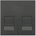 Фотография товара 'Ecoplast Накладка для розетки телефонной, компьютерной RJ, 45х22,5 мм, LK45 853108'