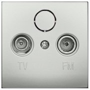 Фотография товара 'Ecoplast Накладка розетки TV+FM+SAT 2(3) LK60 865203'