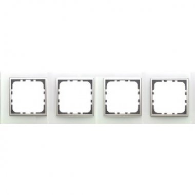 Фотография товара 'Ecoplast Рамка 4-постовая из натурального светлого стекла LK80 864411'