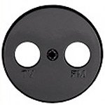 Фотография товара 'Ecoplast Накладка розетки TV+FM 2 Vintage 885208-1'