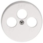 Фотография товара 'Ecoplast Накладка для розетки TV+FM+SAT, 3 отверстия , LK Vintage 885404-1'
