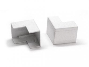 Фотография товара 'Ecoplast RML Плоский угол плавный стандарт TIA 20/12,5 72314R'