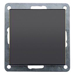 Фотография товара 'Ecoplast Заглушка с суппортом (черный бархат) LK60 868608'