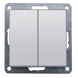 Фотография товара 'Ecoplast Выключатель 2-кл. (схема 5) 16 A, 250 B 841104-1'