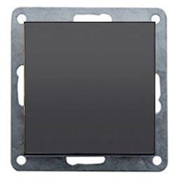 Фотография товара 'Ecoplast Переключатель 1-клавишный, перекрестный (схема 7) 16 A, 250 B 840608-1'