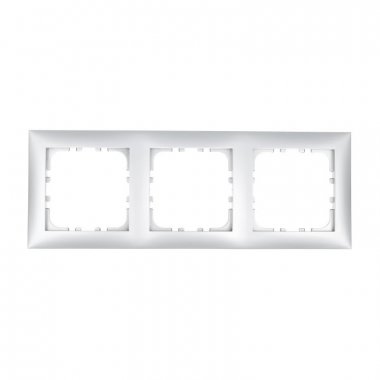 Фотография товара 'Ecoplast Рамка 2-постовая, натуральное стекло (серо-коричневый) LK80 844219-1'