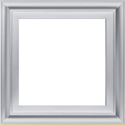 Фотография товара 'Ecoplast Рамка 2-постовая (серебристый металлик) CLASSIC 894203-1'