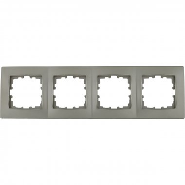 Фотография товара 'Ecoplast Рамка 4-постовая квадрат (бронза) LK Vintage-Quadro 884427-1'