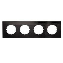 Фотография товара 'Ecoplast Рамка 4-постовая квадрат (черный) Vintage-Quadro 884408-1'