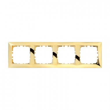 Фотография товара 'Ecoplast Рамка 4-постовая квадрат (золото) LK Vintage-Quadro 884416-1'