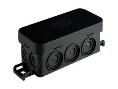 Фотография товара 'Ecoplast JBL090 Коробка распределительная без сальников о/п, 90х42х40мм 10вых., IP55, 44055BL-1'