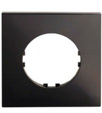 Фотография товара 'Ecoplast Рамка 1-постовая квадрат из натурального темного стекла Vintage 884110-1'