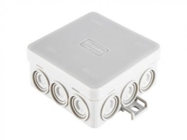 Фотография товара 'Ecoplast JBL085 Коробка распределительная без сальников о/п, 85х85х38мм 12вых., IP55, 44054W-1'