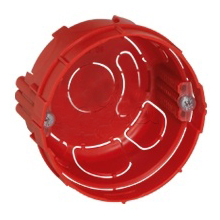 Фотография товара 'Ecoplast Коробка установочная для твердых стен D=65x40мм без галогена, IP30 44660HF'