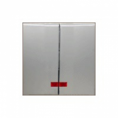 Фотография товара 'Ecoplast Выключатель двухклавишный (сх.5) 101003'