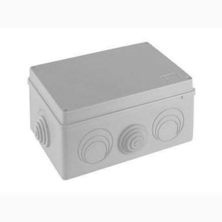 Фотография товара 'Ecoplast JBS210 Коробка огн. E110, о/п 210х150х100мм, без галогена,8 вых., IP55, 24P, (0,15-2,5 мм2), 43636HF-GR'