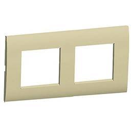 Фотография товара 'Ecoplast Рамка 2-постовая (бежевый) LK45, 854201-1'
