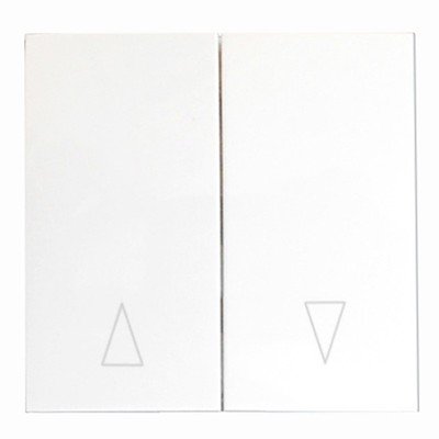 Фотография товара 'Ecoplast Клавиша выключателя 2-клавишная для жалюзи, LK60 861403K'