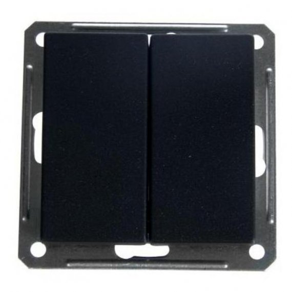 Фотография товара 'Ecoplast Клавиша выключателя 2-клавишный для жалюзи, LK60 861408K'
