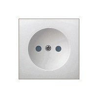 Фотография товара 'Ecoplast Розетка без заземляющими контактами, со шторками, LK60 863304'