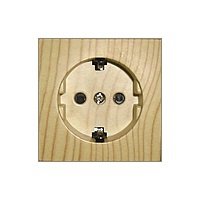 Фотография товара 'Ecoplast Розетка с заземляющими контактами, со шторками, LK60 863225'