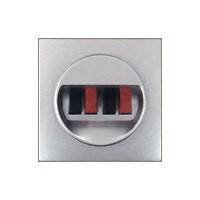 Фотография товара 'Ecoplast Накладка аудио-розетки (серебристый металлик), 857403-1'