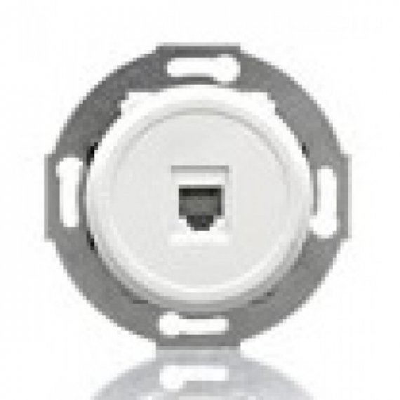 Фотография товара 'Ecoplast Розетка телефонная RJ-12 с накладкой Vintage 885504-1'