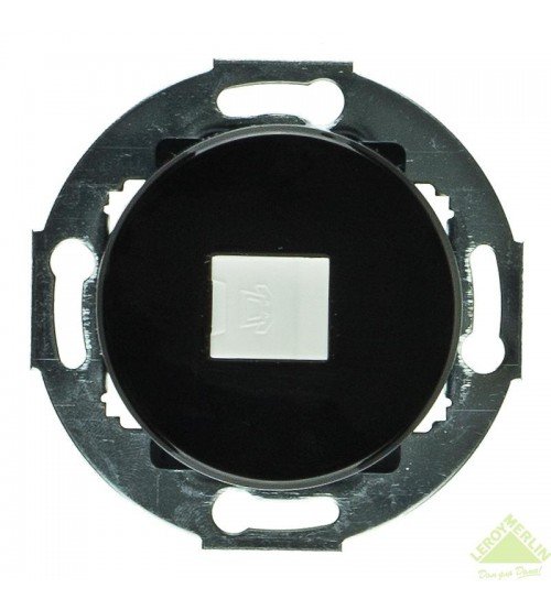 Фотография товара 'Ecoplast Розетка телефонная RJ-12 с накладкой Vintage 885508-1'